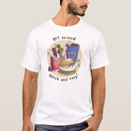 アヒルのメニュー - Tシャツ