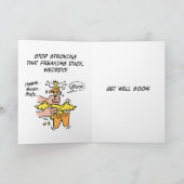 アヒルの一撃（良くなる） カード (内部)