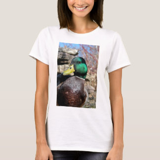 アヒルの上で閉めて下さい Tシャツ