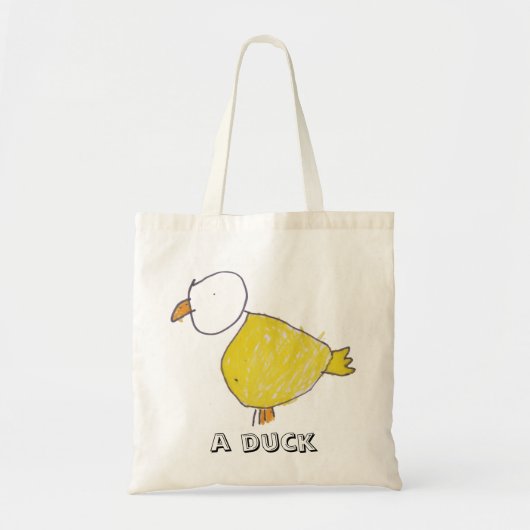 アヒルの予算のトート トートバッグ (正面)