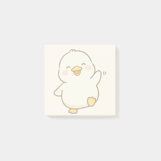 アヒルの付箋 ポストイット (正面)