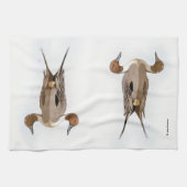 アヒルの反射 キッチンタオル (横)