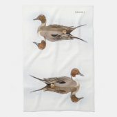 アヒルの反射 キッチンタオル (縦)