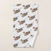 アヒルの反射 バスタオルセット (ハンドタオル)