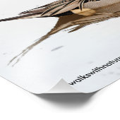 アヒルの反射 フォトプリント (角)