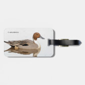 アヒルの反射 ラゲッジタグ (裏面横)