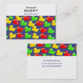 アヒルの壁紙 名刺 (正面/裏面)