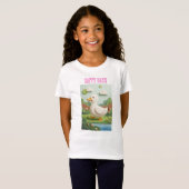 アヒルの子の楽しい外出 Tシャツ (正面フル)