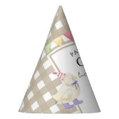 アヒルの子の1歳の誕生日パーティー パーティーハット (左)