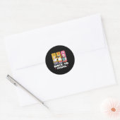 アヒルの学校スクワッドの楽しい初めての登校日 ラウンドシール (封筒)