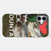 アヒルの山々 iPhoneケース (裏面横)