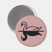 アヒルの影 マグネット (正面/裏面)