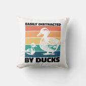 アヒルの恋人の愛に容易に気を取らクールれる農業 クッション (正面)