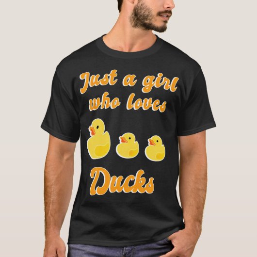 アヒルの恋人アヒル Tシャツ (正面)