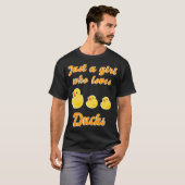 アヒルの恋人アヒル Tシャツ (正面フル)