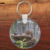 アヒルの手入れ キーホルダー (正面)