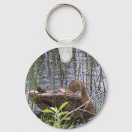 アヒルの手入れ キーホルダー