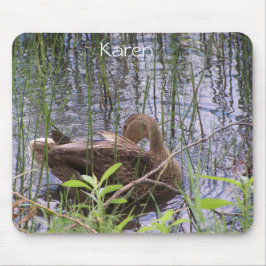 アヒルの手入れ マウスパッド