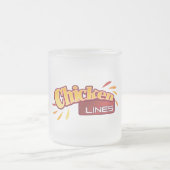 アヒルの曇らされたガラスのマグ フロストグラスマグカップ (中央)