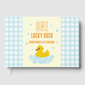 アヒルの最初の誕生日 ゲストブック (正面)