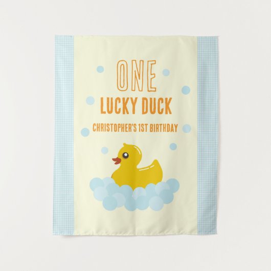 アヒルの最初の誕生日 タペストリー (正面)