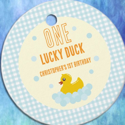 アヒルの最初の誕生日 フェイバータグ