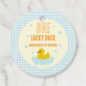 アヒルの最初の誕生日 フェイバータグ (正面)