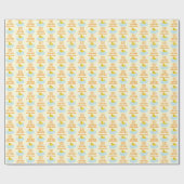 アヒルの最初の誕生日 ラッピングペーパー (フラット)