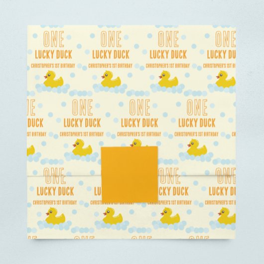 アヒルの最初の誕生日 薄葉紙