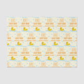 アヒルの最初の誕生日 薄葉紙 (正面)