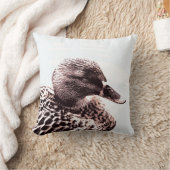 アヒルの枕 クッション (ブランケット)