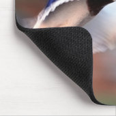 アヒルの狩りのマガモのマウスパッド マウスパッド (コーナー)