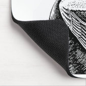 アヒルの狩りのラブラドール マウスパッド (コーナー)