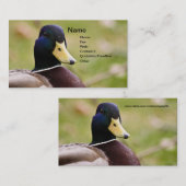 アヒルの狩りの名刺 名刺 (正面/裏面)