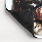 アヒルの狩りの夢を見ること マウスパッド (コーナー)