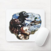 アヒルの狩りの夢を見ること マウスパッド (マウス)