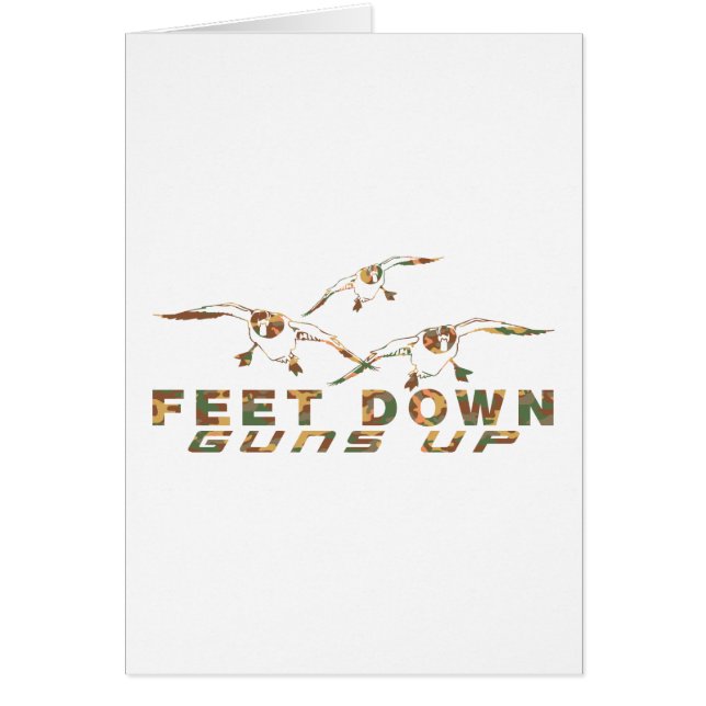 アヒルの狩り (正面)