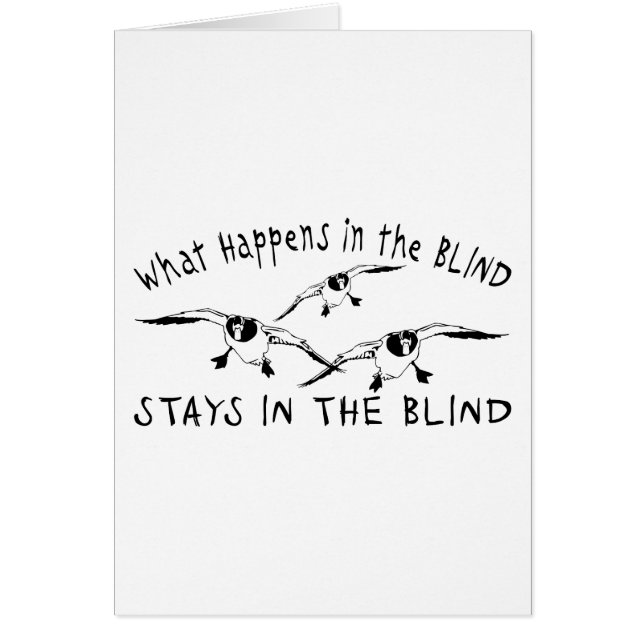 アヒルの狩り (正面)