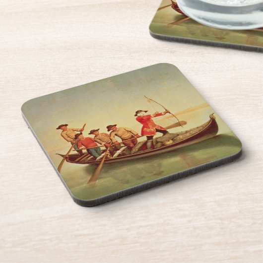 アヒルの狩り コースター (左側)