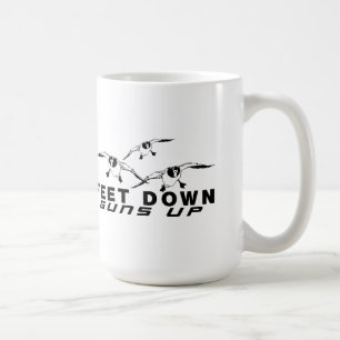 アヒルの狩り コーヒーマグカップ