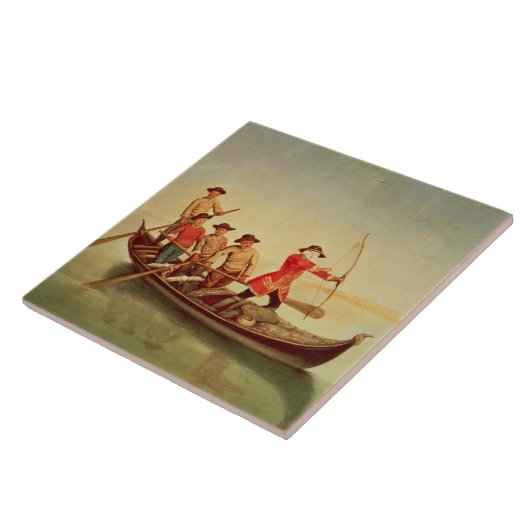 アヒルの狩り タイル (側面)