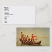 アヒルの狩り 名刺 (正面/裏面)