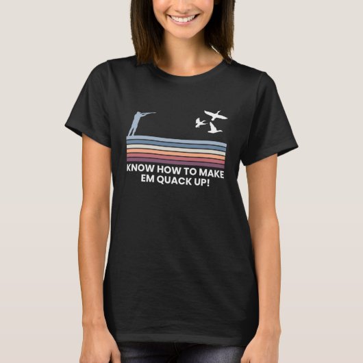 アヒルの狩り Tシャツ (正面)