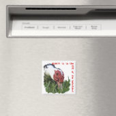 アヒルの目のクローズアップ写真 マグネット (インサイチュ (食洗機))