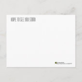 アヒルの目 - クローズアップ写真 ポストカード (裏面)