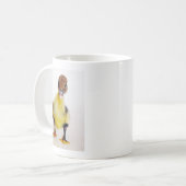 アヒルの筋肉 コーヒーマグカップ (正面左)