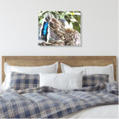 アヒルの羽 キャンバスプリント (インサイチュ (寝室))