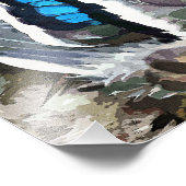 アヒルの羽 フォトプリント            (角)