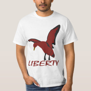 アヒルの自由 Tシャツ