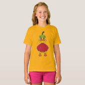 アヒルの花 Tシャツ (正面フル)